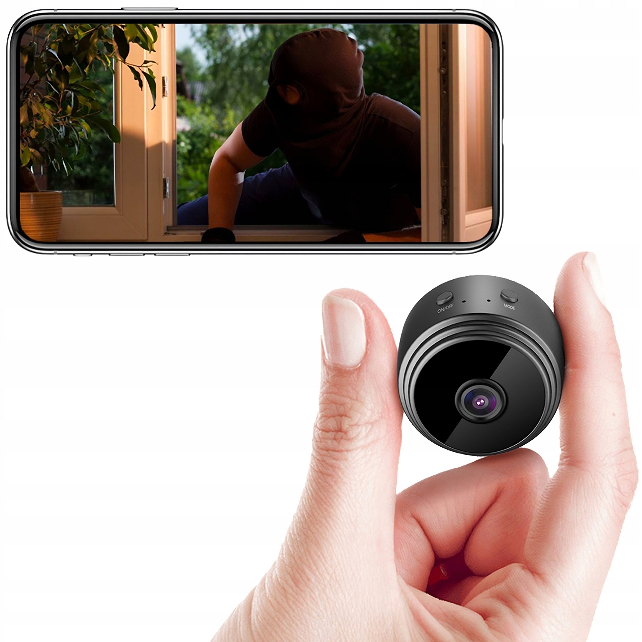 Mini kamera szpiegowska WIFI detekcja monitorowania – Twoje oczy wszędzie