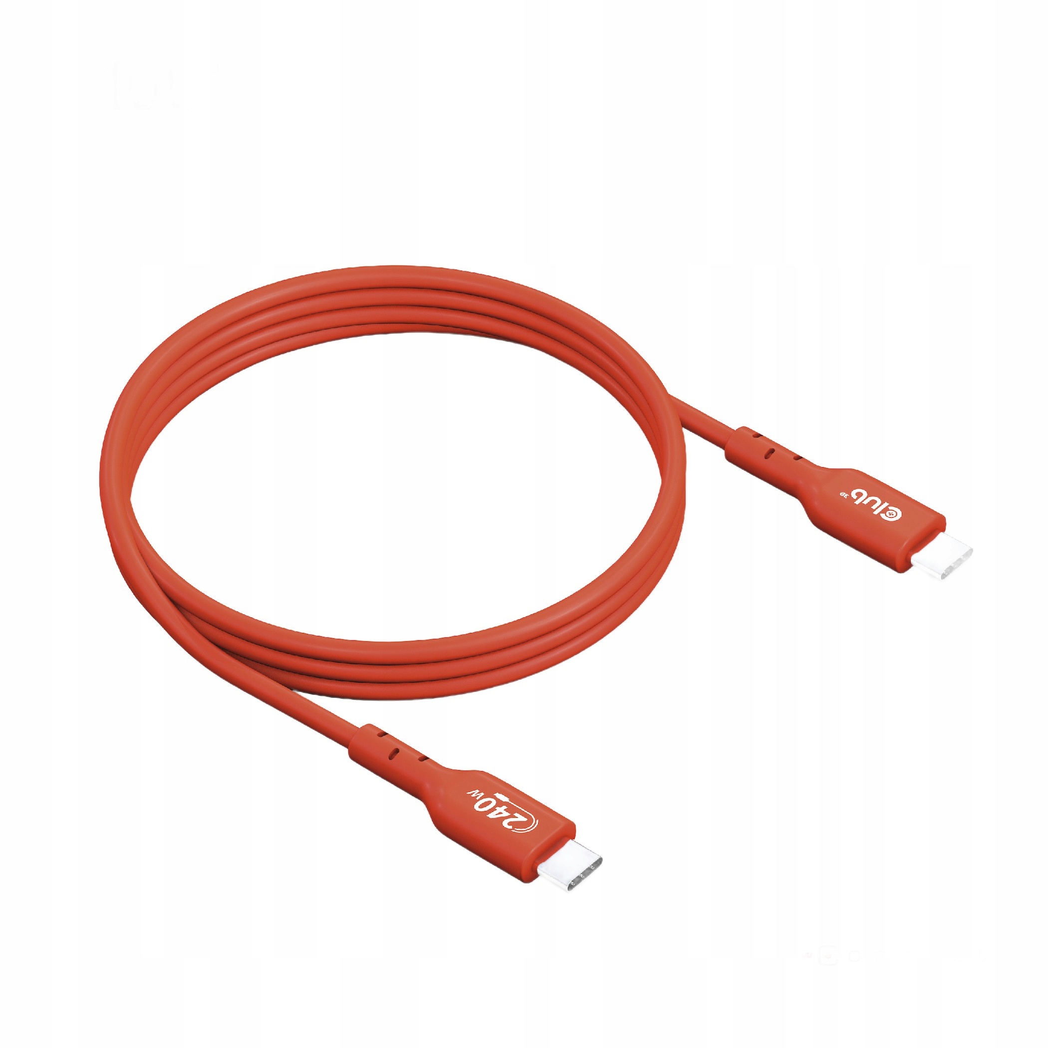 Kabel USB-C - USB-C 4 m Czerwony (CAC-1515) – Idealne połączenie dla Twojego sprzętu
