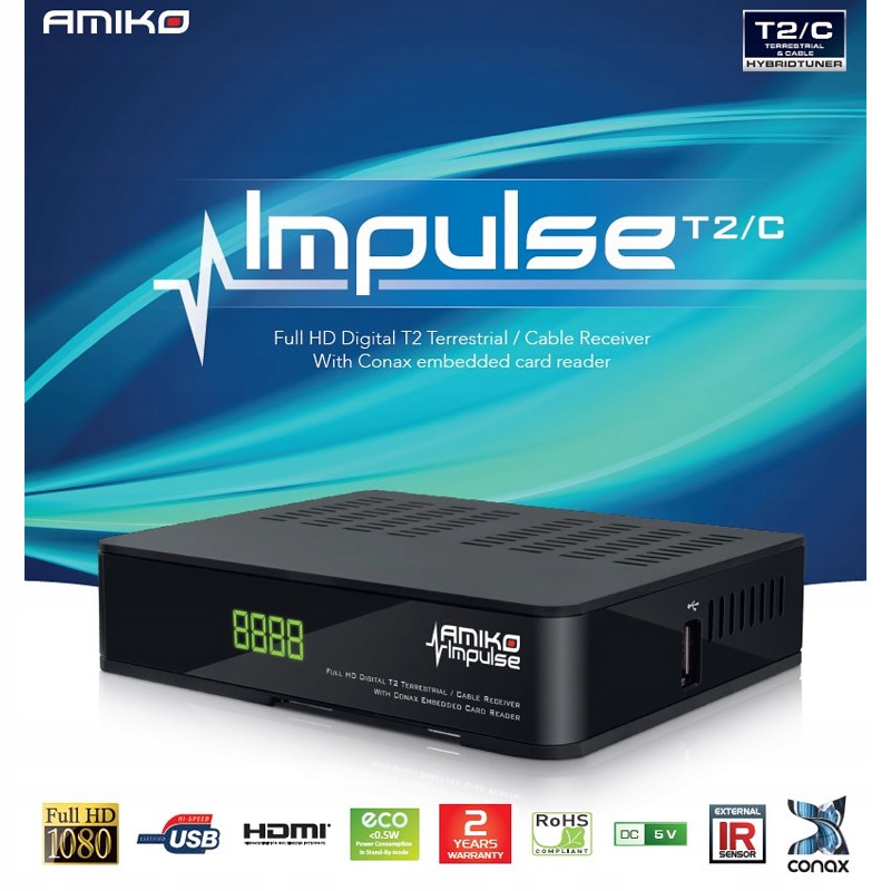 Tuner DVB-T2 z funkcją timeshift