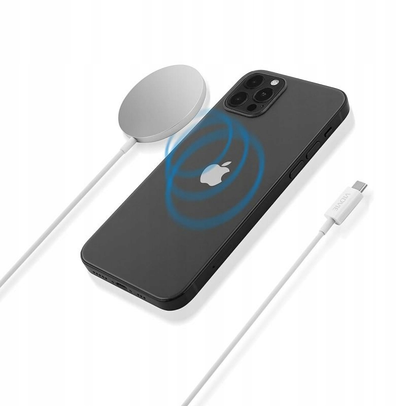 Ładowarka sieciowa indukcyjna VIDVIE WLC1405 – Nowoczesne rozwiązanie dla Twojego iPhone'a