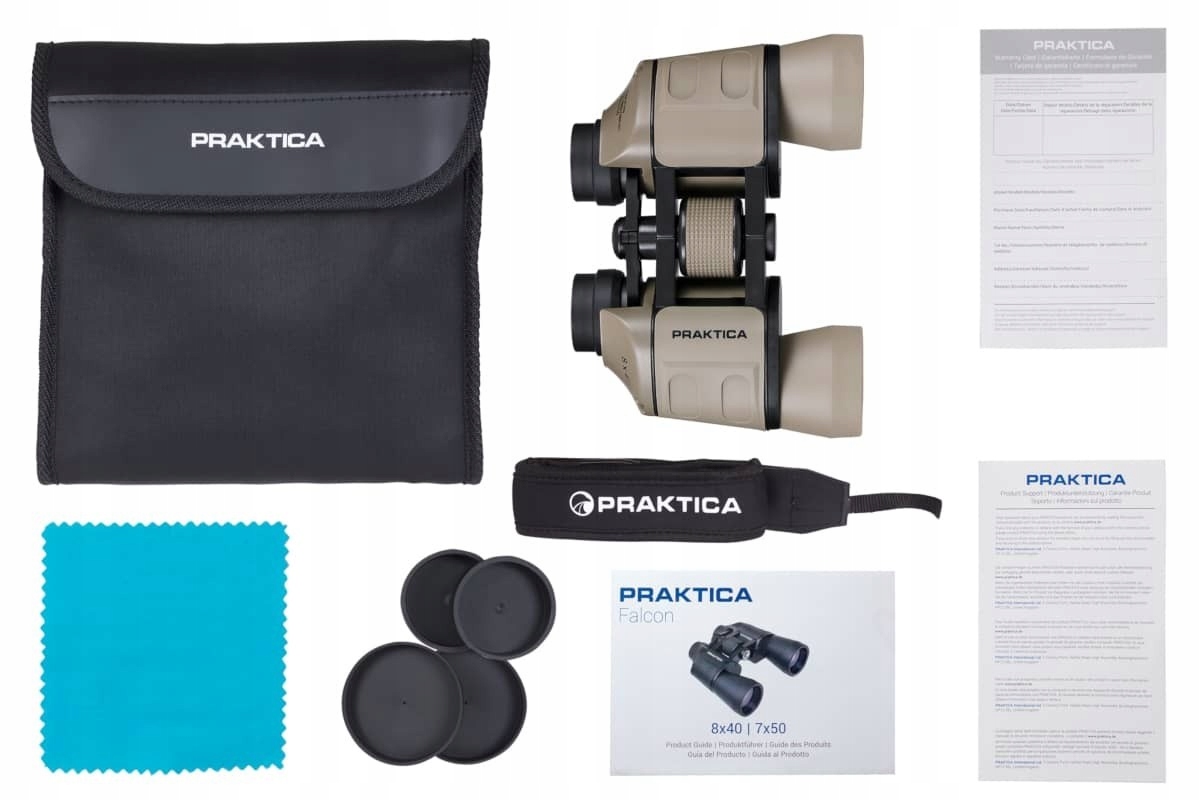 W zestawie: futerał, pasek i osłony