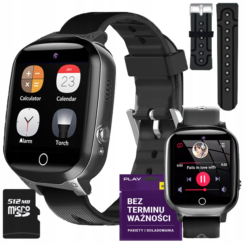 Smartwatch Zegarek Dla Dzieci SIM Aparat Telefon Gry Muzyka Rozmowy Bajki – Idealny towarzysz dla Twojego dziecka