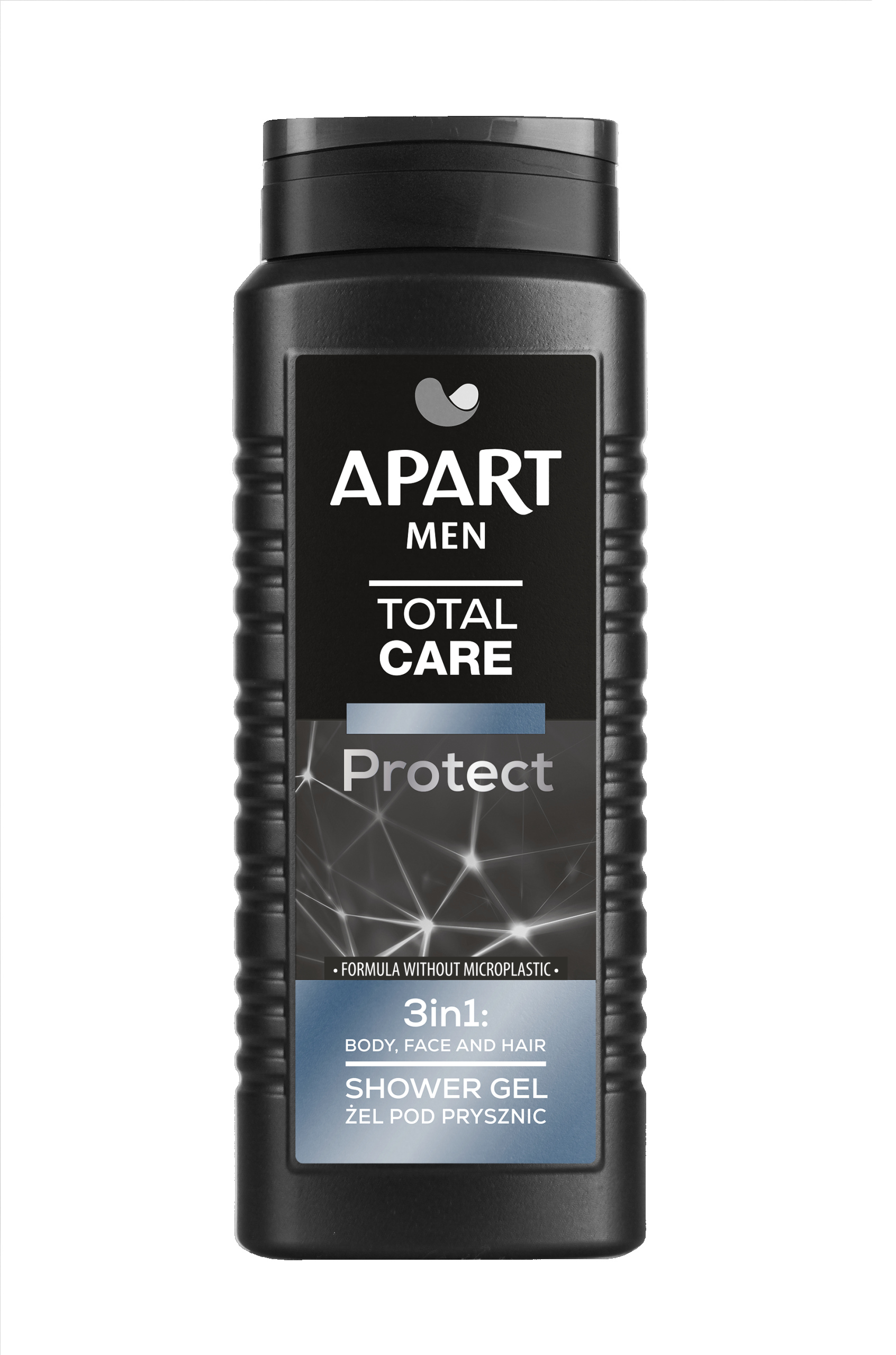 APART NATURAL* Men Total Care Protect – Żel pod prysznic 3w1 dla mężczyzn