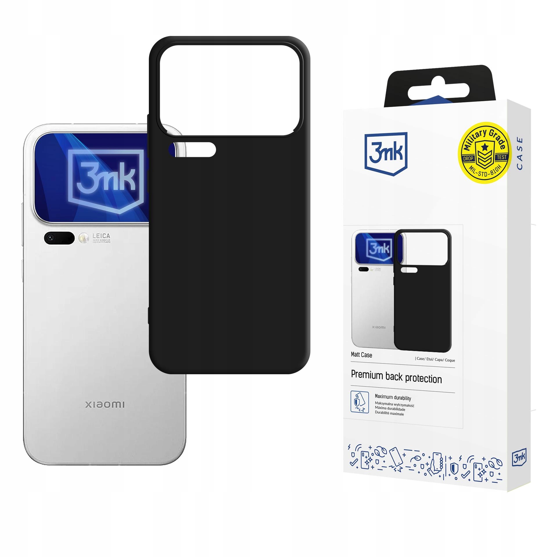 Xiaomi 17 Pro Max - 3mk Matt Case – Stylowa ochrona dla Twojego smartfona