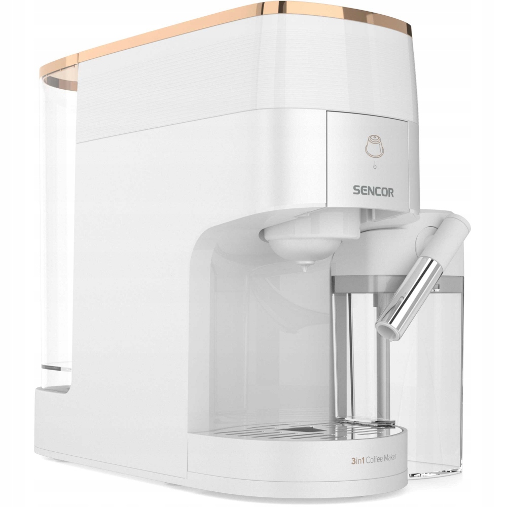 Ekspres kapsułkowy Sencor SCC 3001WH – Twoja kawa w zasięgu ręki