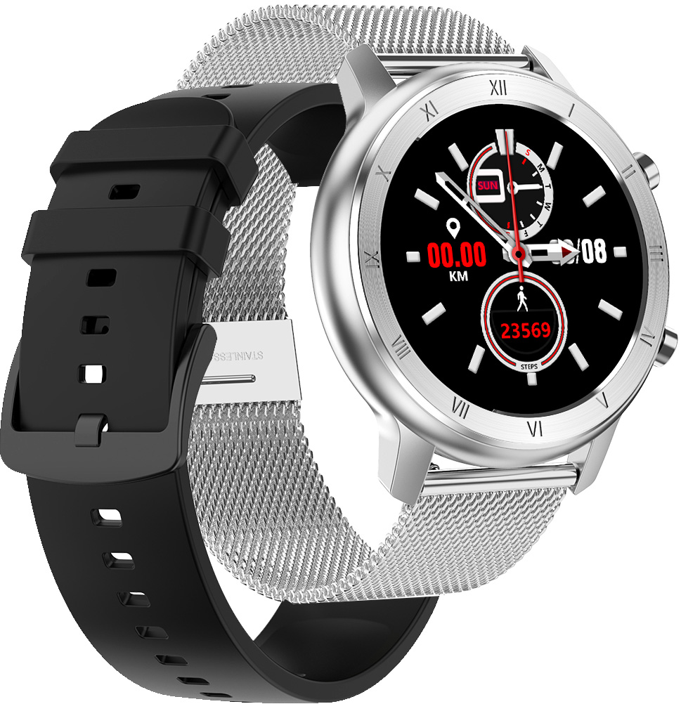 Smartwatch Pacific 17-3 Srebrny – Nowoczesny zegarek dla aktywnych