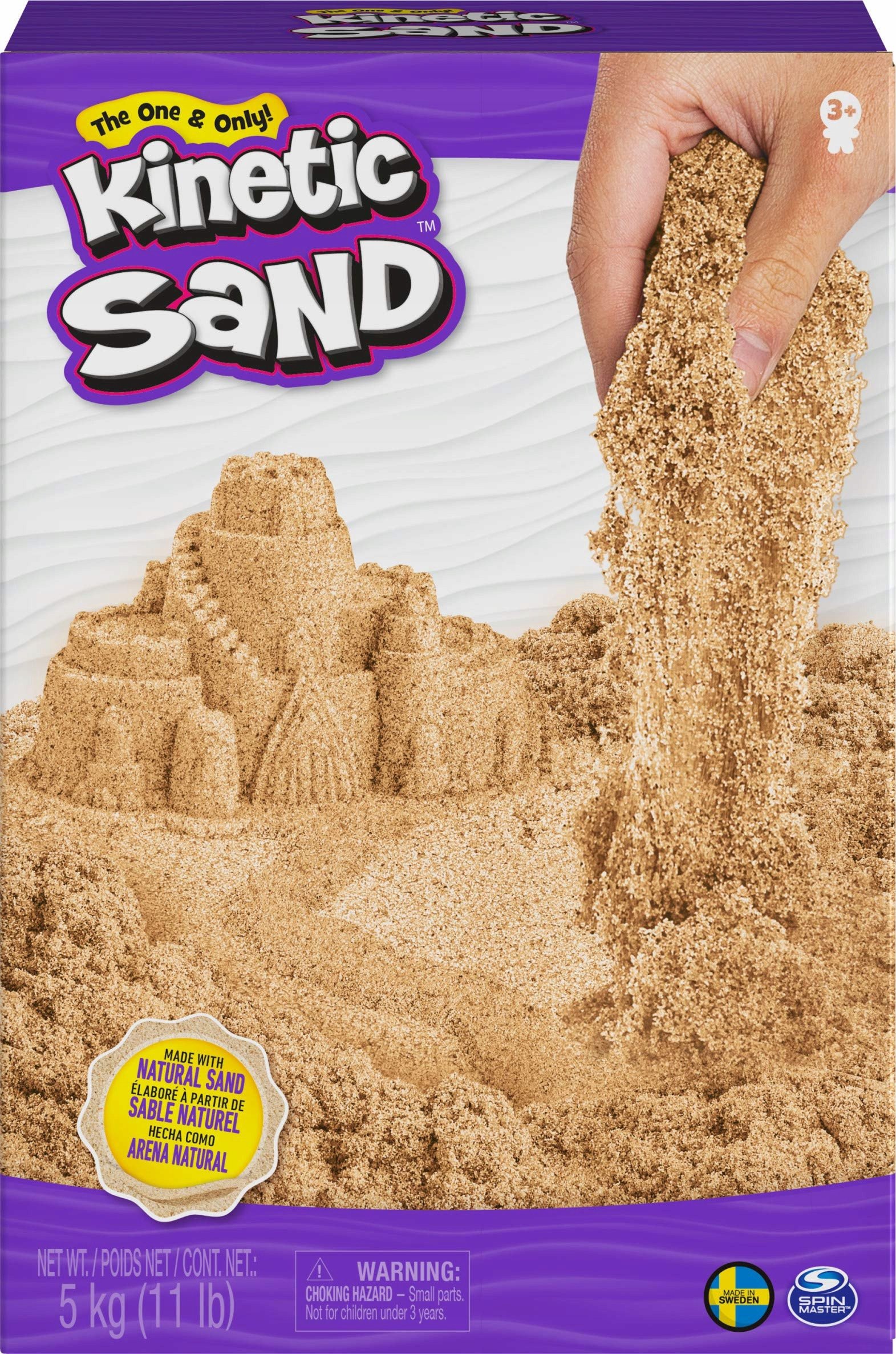 Spin Master Kinetic Sand 5 kg – Kreatywna zabawa dla dzieci