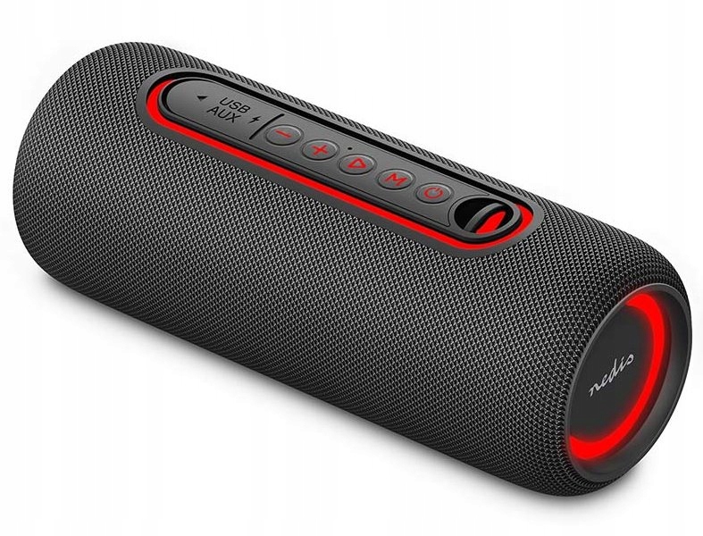 Głośnik Nedis Bluetooth 4h 30W Stereo Czarny – Muzyka w każdym miejscu