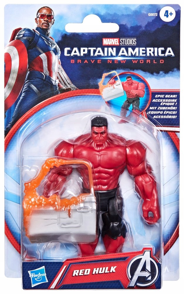 Akcesoria inspirowane Czerwonym Hulkiem