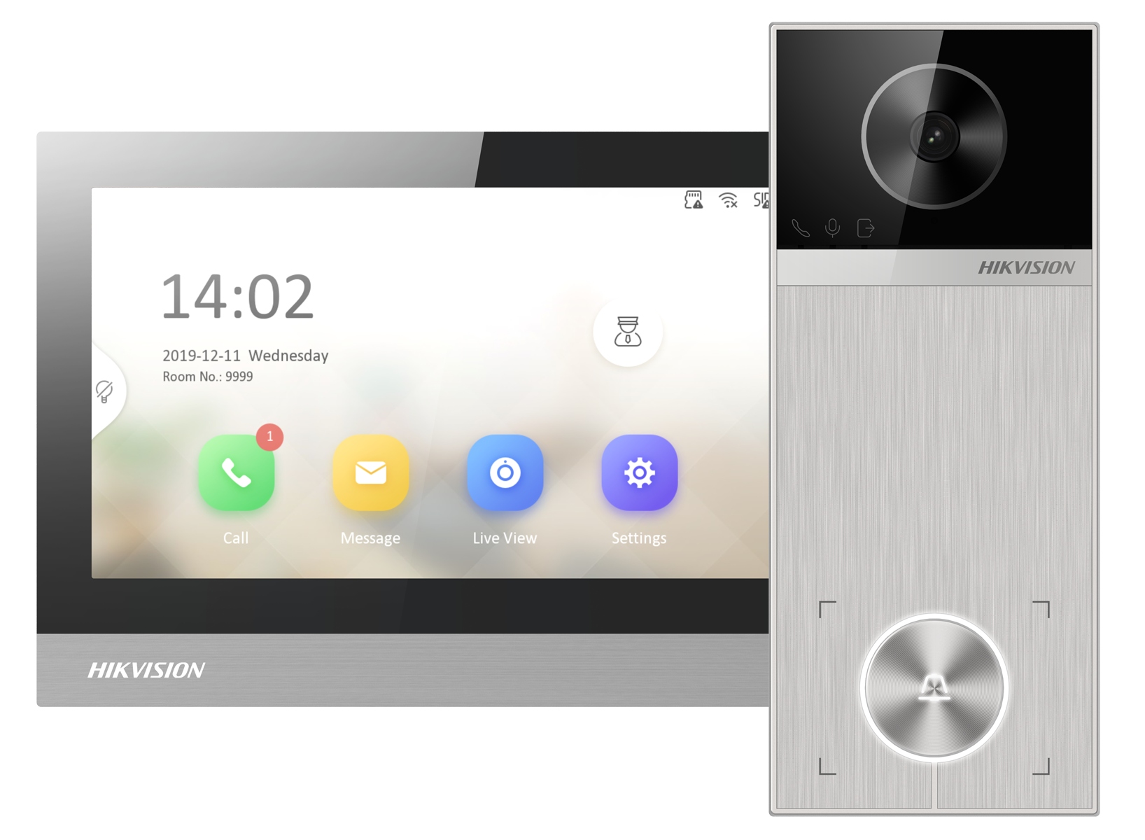 Wiele metod odblokowywania: karta, Bluetooth, aplikacja Hik-Connect