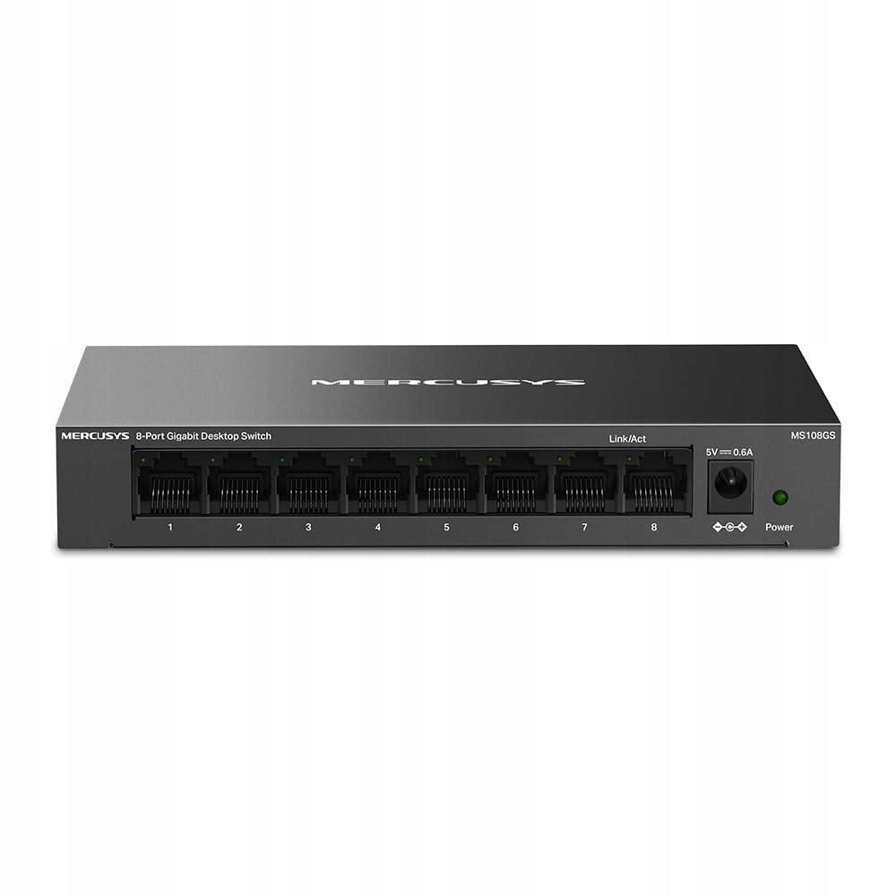 Switch Mercusys MS108GS – Wydajny przełącznik gigabitowy dla komputerów stacjonarnych
