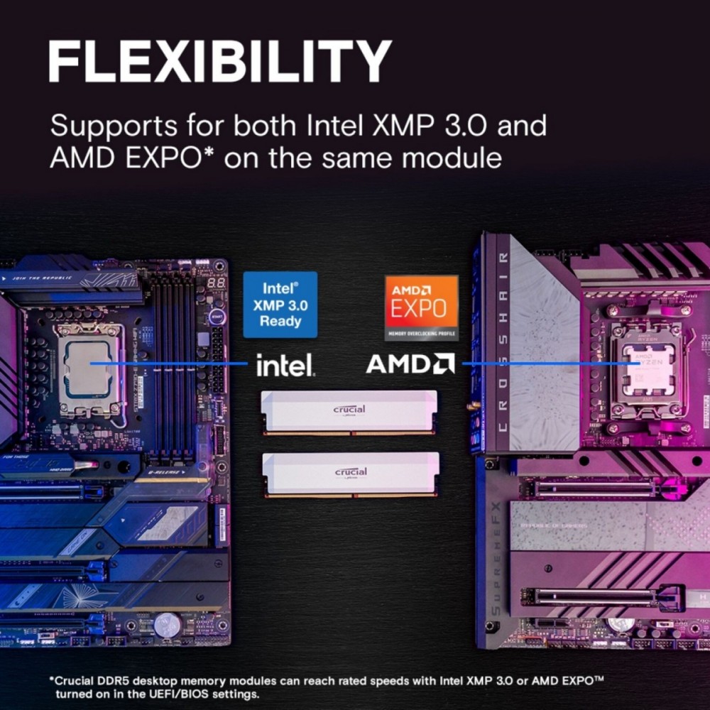 Kompatybilność z Intel XMP 3.0 i AMD EXPO – Łatwe podkręcanie