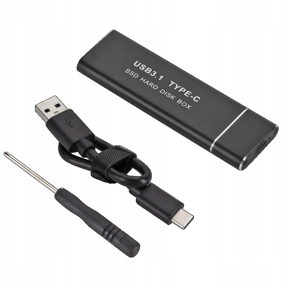 Kieszeń SwiatKabli Obudowa Dysku Adapter M.2 NGFF USB C 3.1 SSD SATA III – Nowoczesne rozwiązanie dla Twojego dysku