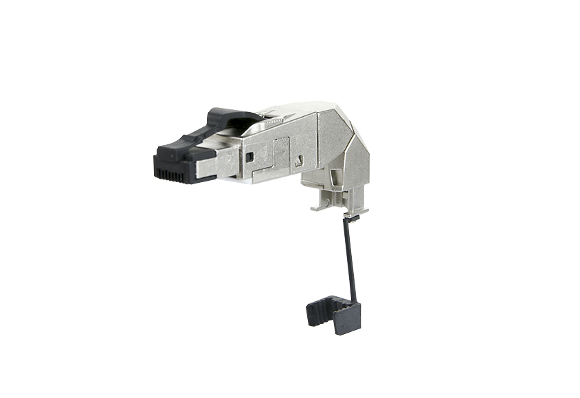 Łatwy montaż bez narzędzi – Złącze RJ45 kat. 6