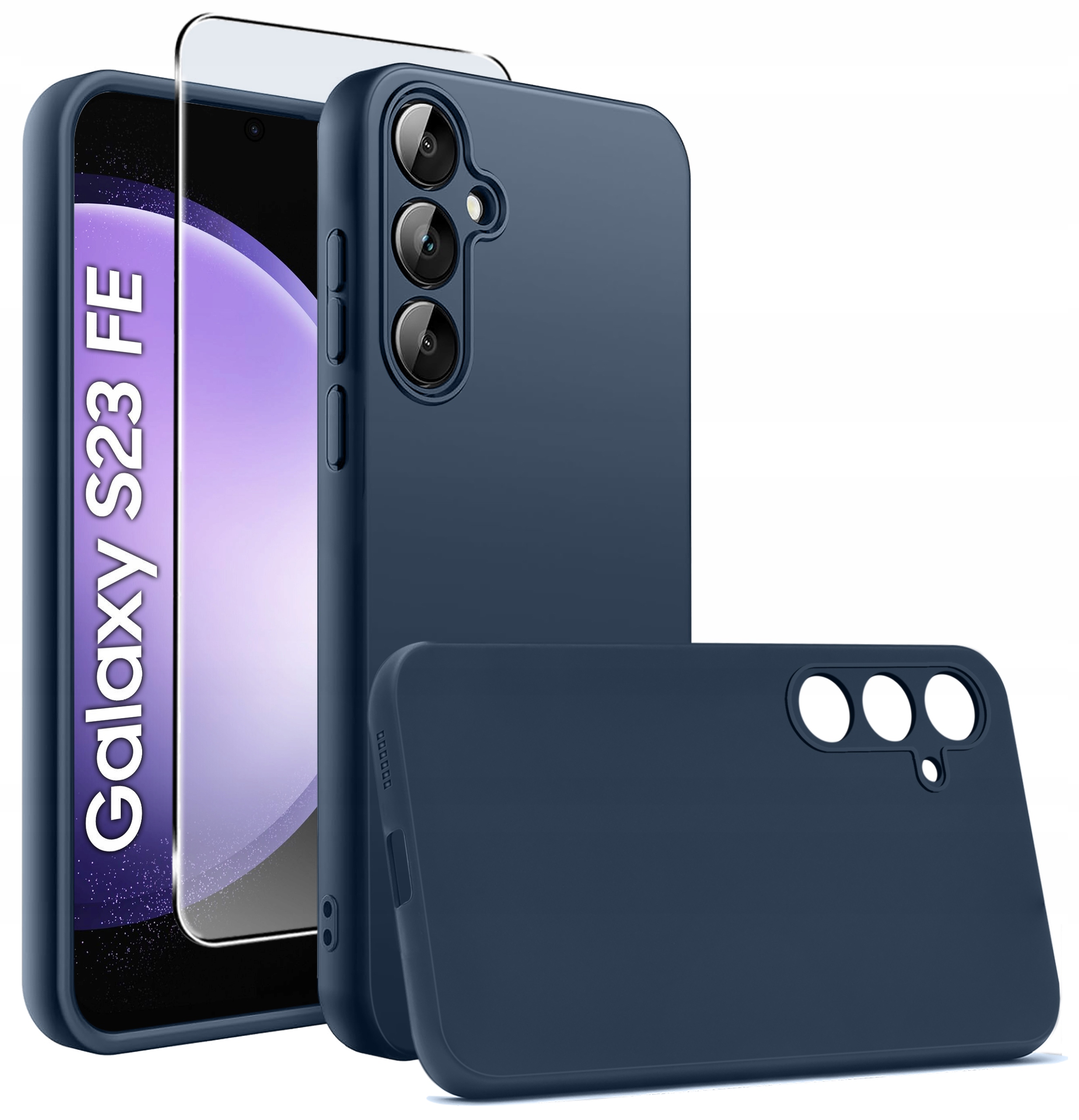 ETUI do Samsung Galaxy S23 FE CASE MATT + SZKŁO 9H – Ochrona i styl w jednym