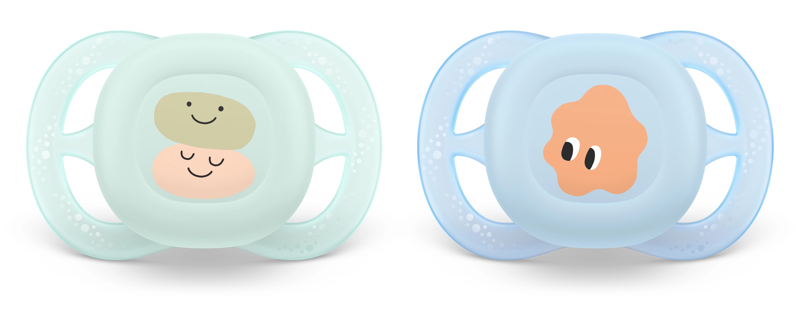 Ortodontyczny smoczek wspierający rozwój jamy ustnej