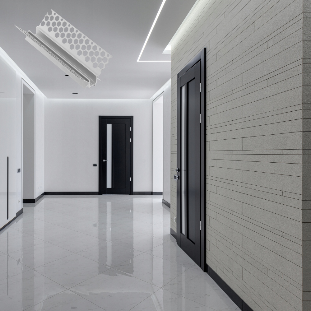 Zastosowanie profilu LED w zabudowie kartonowo-gipsowej