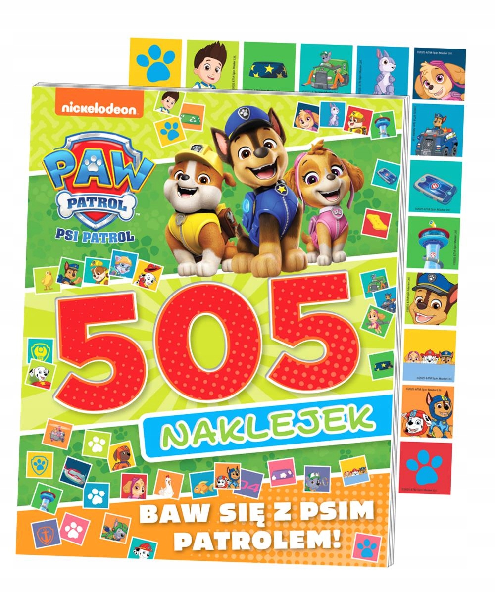 505 naklejek i kreatywne zadania