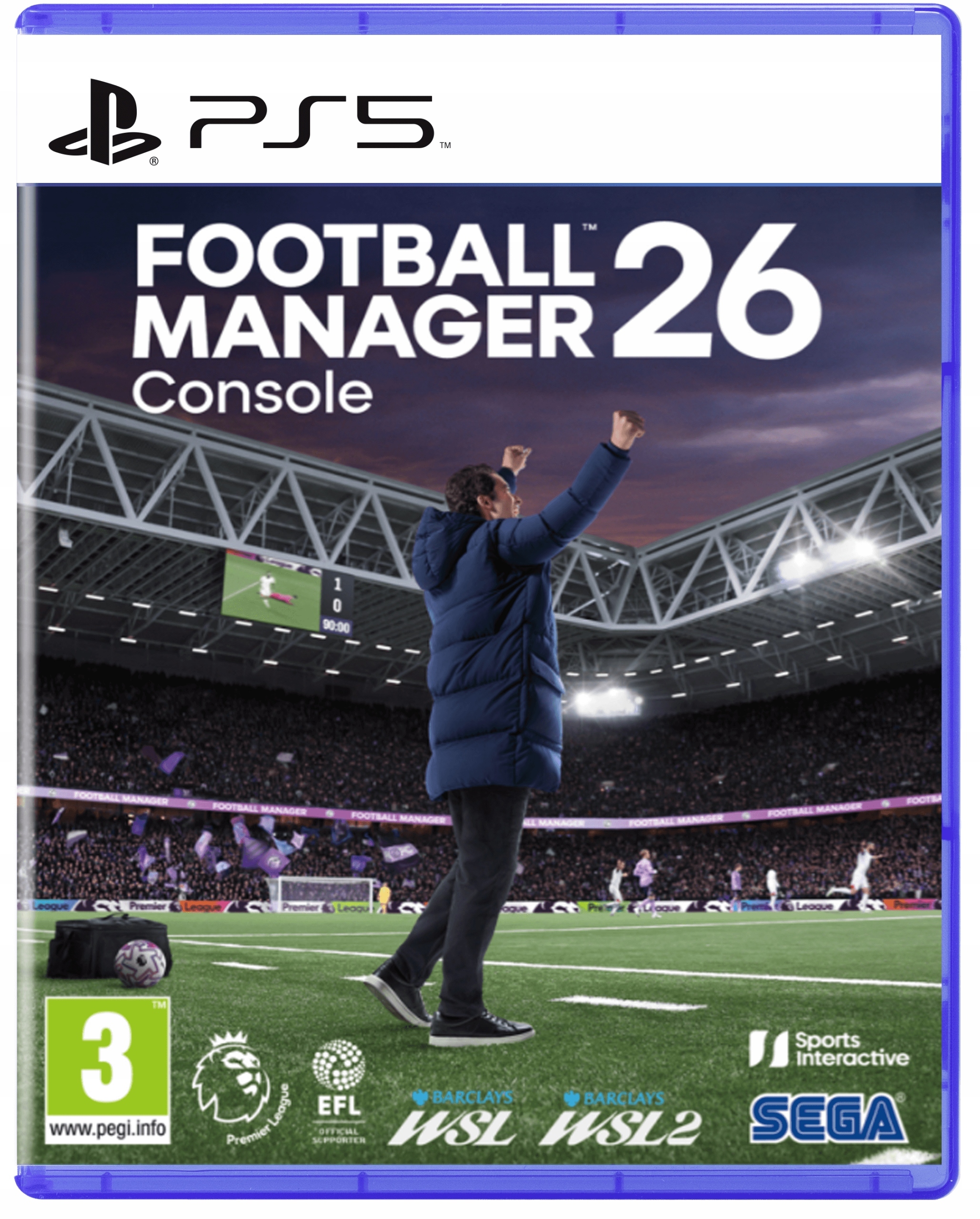 FOOTBALL MANAGER 26 FM 2026 PS5 – Zostań najlepszym menedżerem piłkarskim