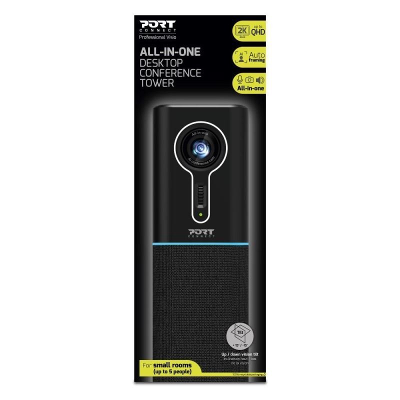 Wbudowany mikrofon i funkcje automatycznego kadrowania