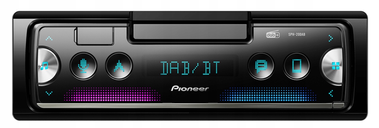 Radio samochodowe Pioneer SPH-20DAB – Nowoczesne rozwiązanie audio do Twojego auta