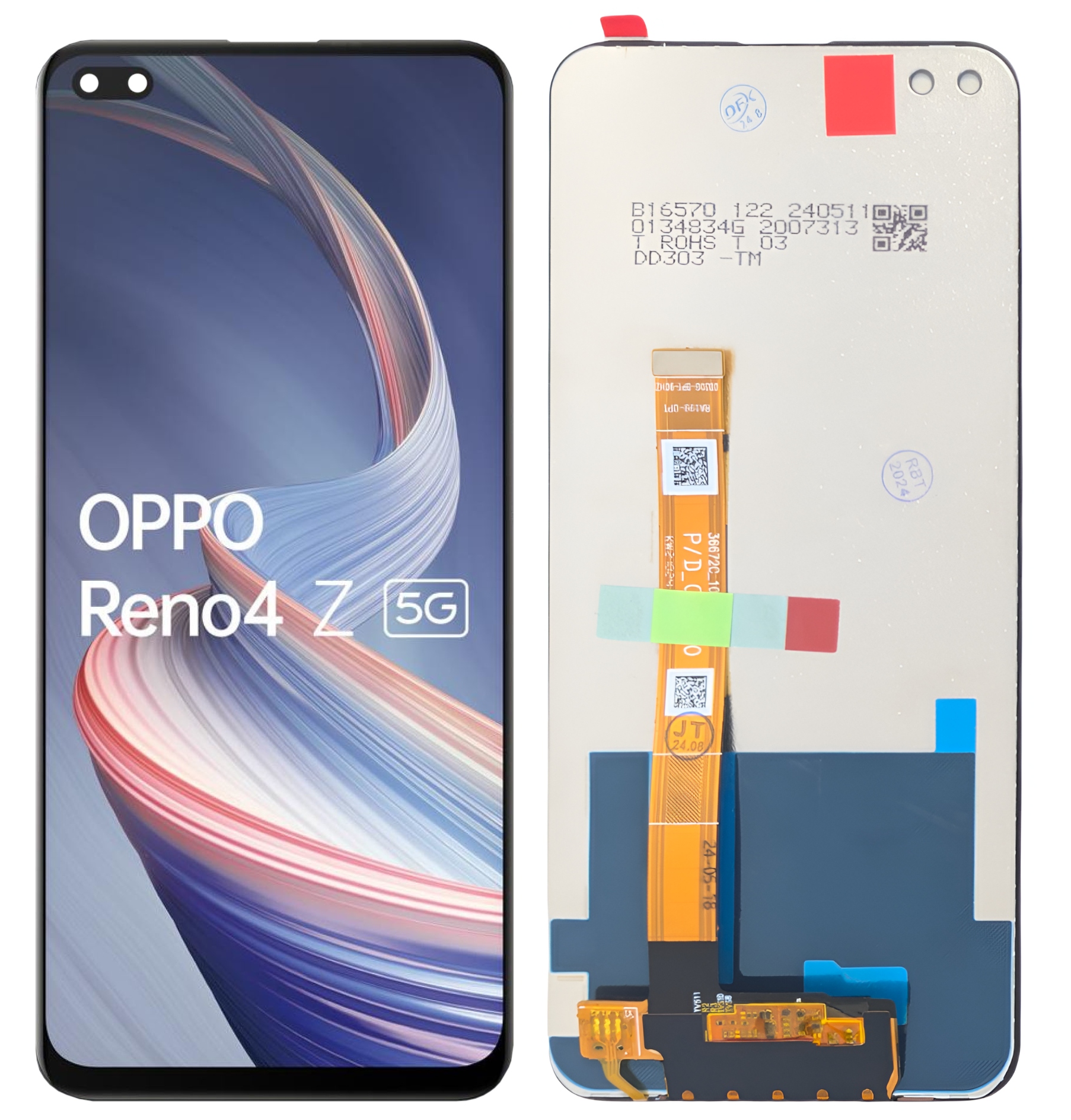 Oryginalny wyświetlacz LCD do Oppo Reno4 Z 5G – Idealne rozwiązanie dla Twojego smartfona