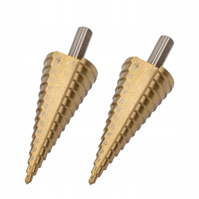 Smooth transition between hole diameters