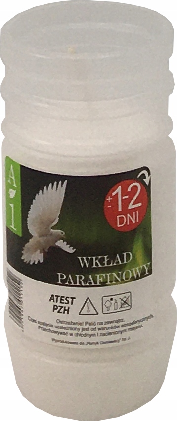 Długotrwały czas palenia: 24-48 godzin