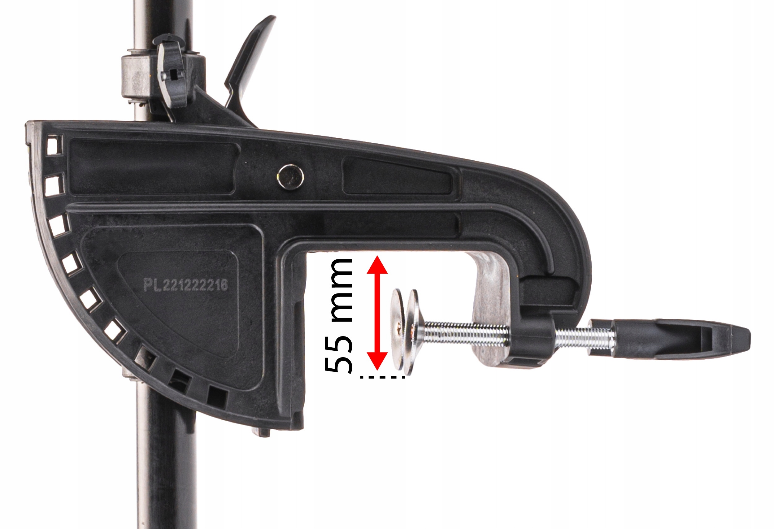 Ergonomiczny uchwyt i wskaźnik naładowania akumulatora