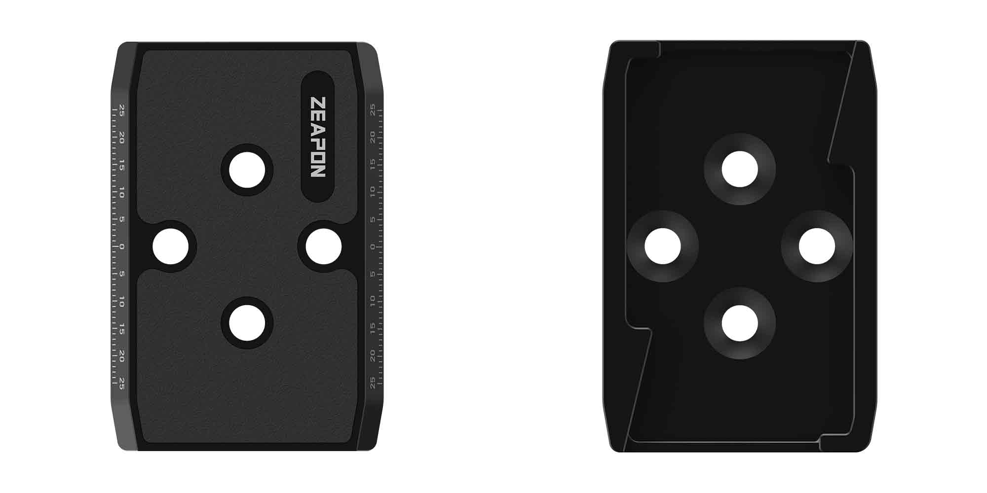 Płytka szybkiego montażu Zeapon do systemu Manfrotto - 4 punkty montażu