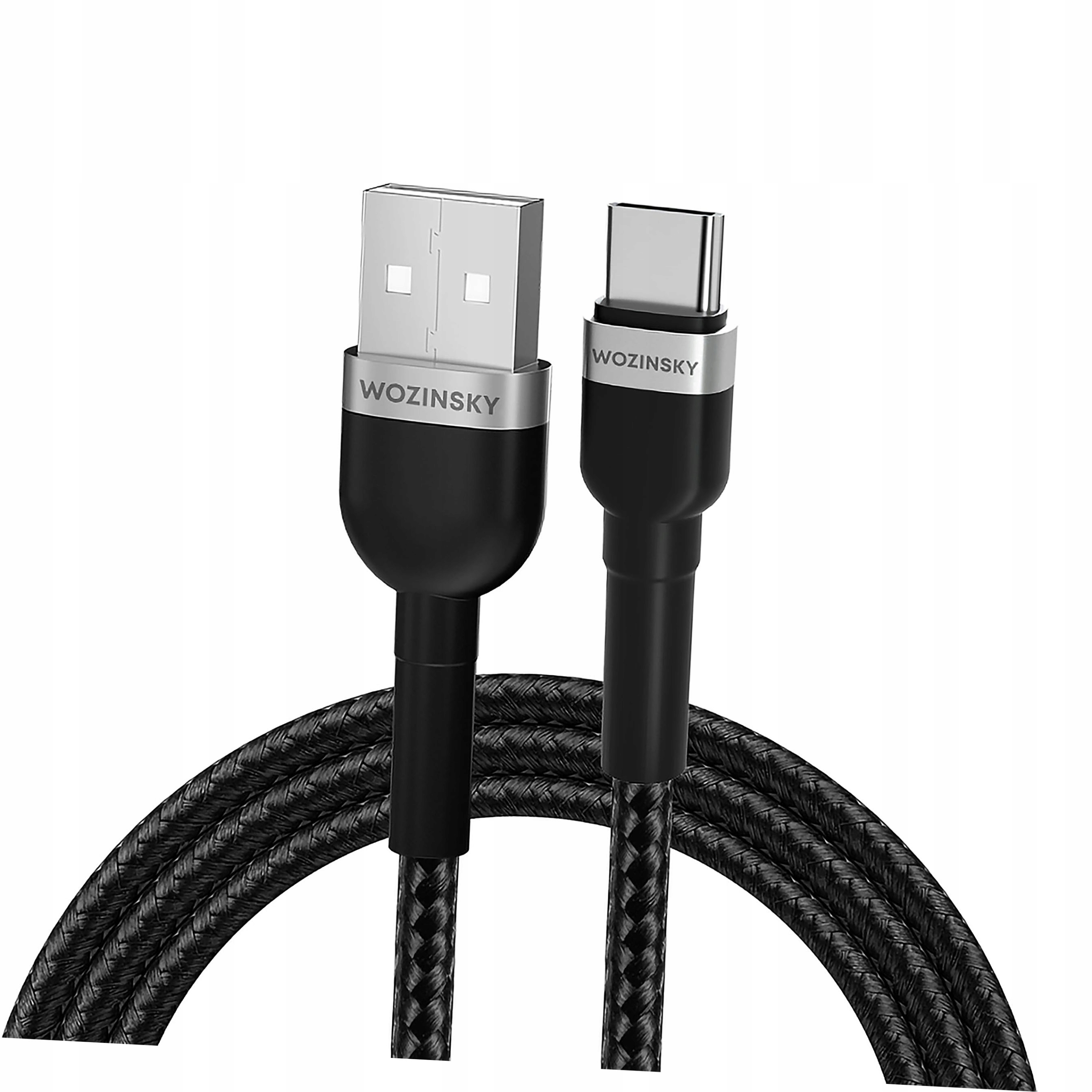 Kabel Wozinsky WNBAC2 USB-A - USB-C 2 m – Szybkie ładowanie i niezawodność