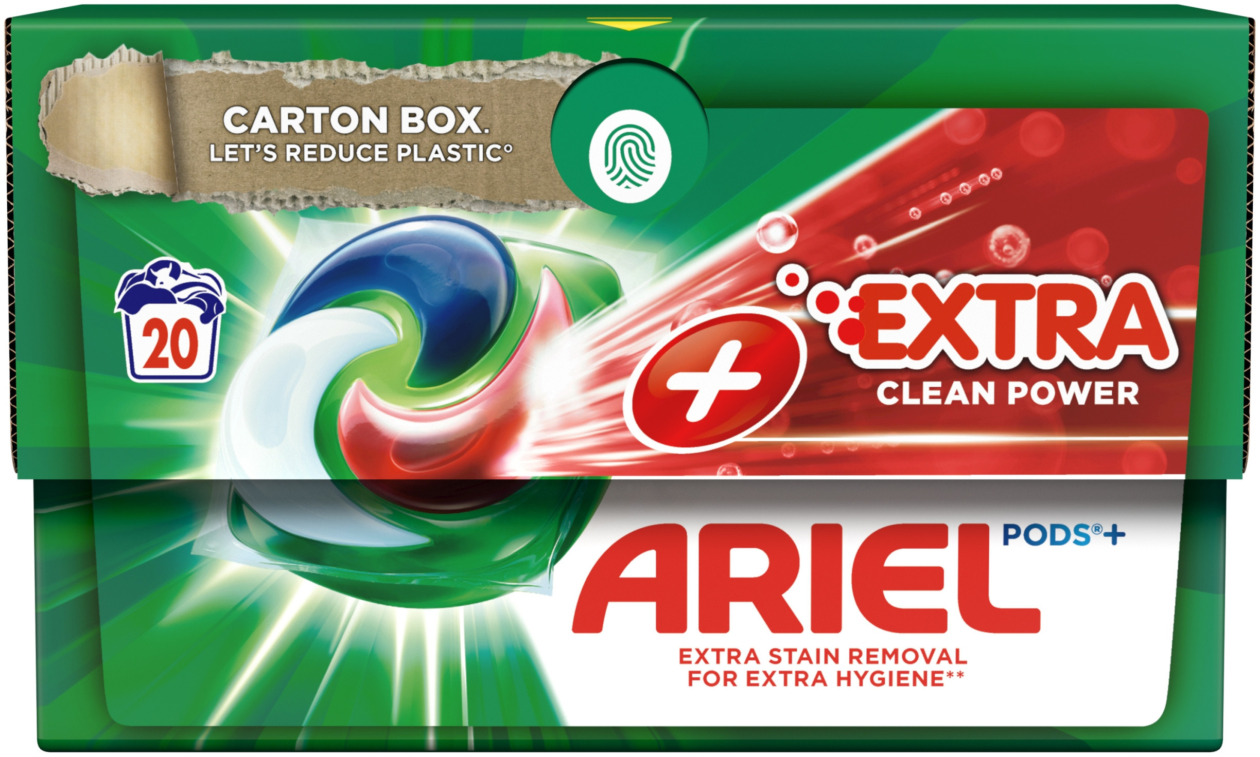 Kapsułki do prania Ariel Extra Clean 20 szt. – Skuteczność i wygoda w jednym