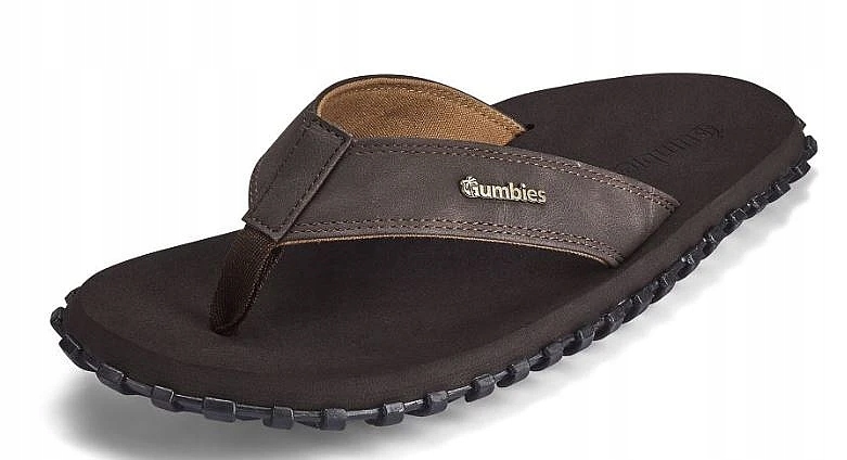 Japonki Gumbies Vegovert Flip-Flops - brązowe klapki dla mężczyzn