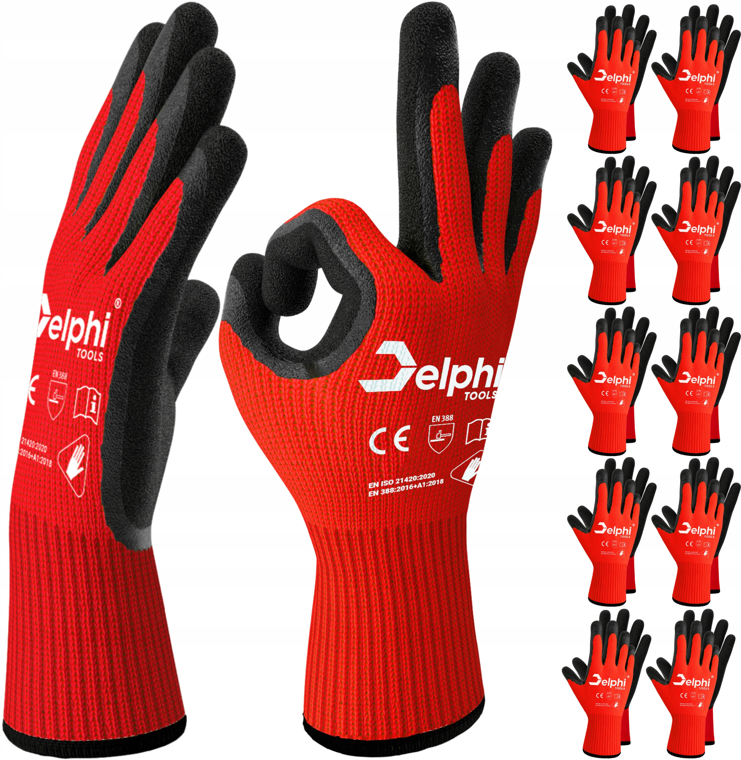 Rękawice Robocze XL - Ochrona i wygoda w każdej pracy