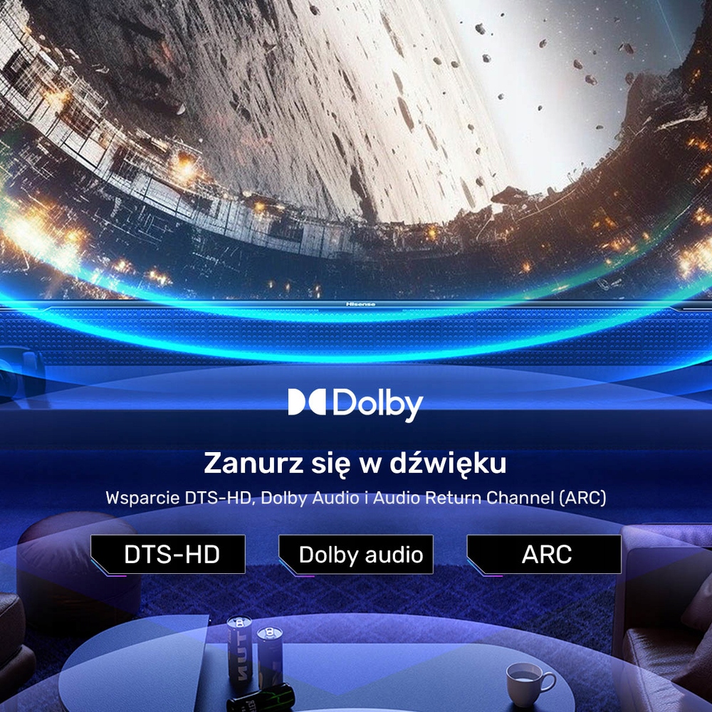 Kinowy dźwięk dzięki obsłudze eARC