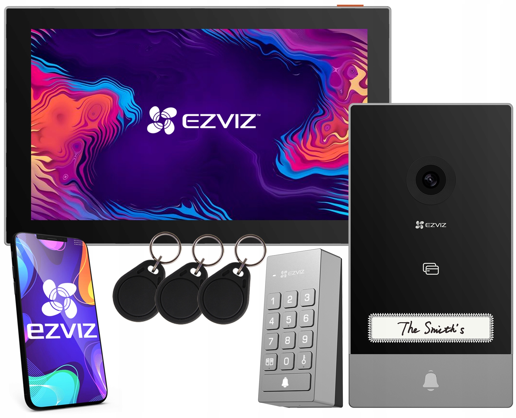 Inteligentny wideodomofon Ezviz TP7 3MP – Nowoczesne rozwiązanie dla Twojego domu