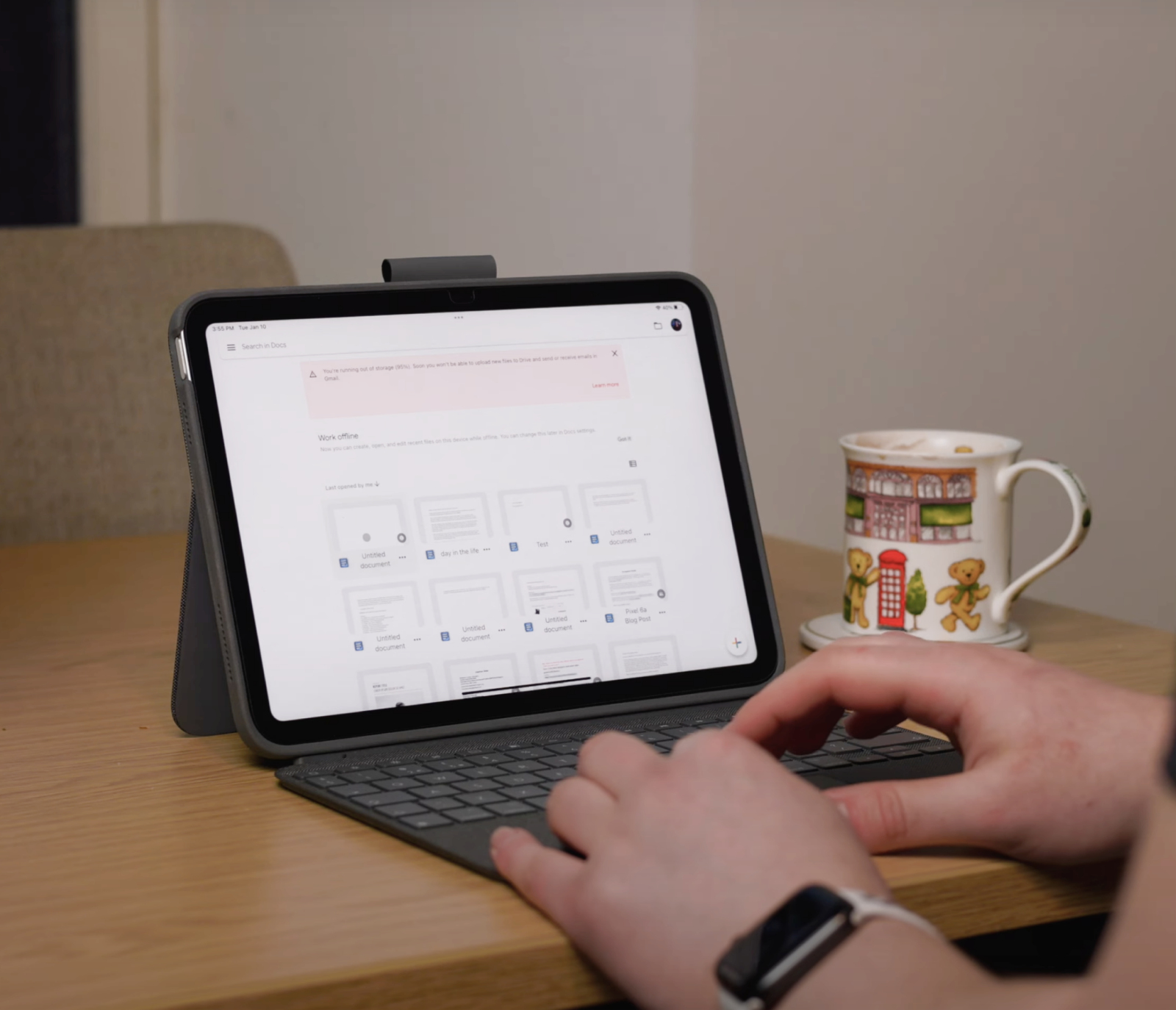 Wygodne tryby użytkowania: pisanie, czytanie, rysowanie i oglądanie