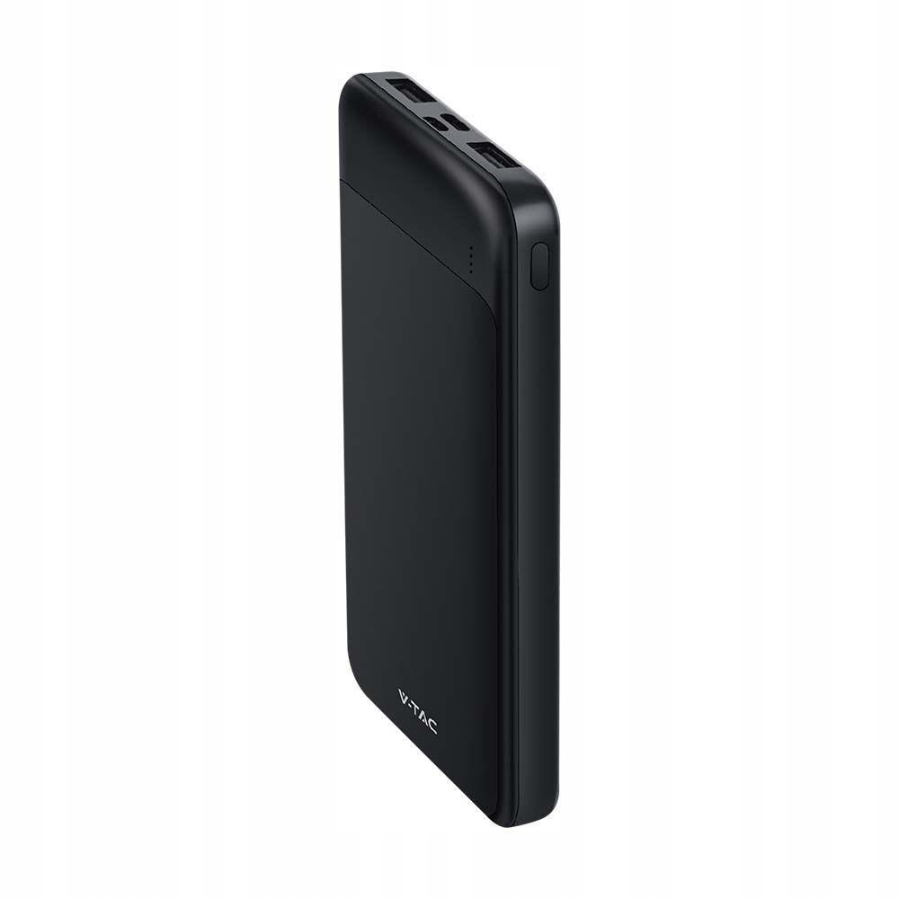Power Bank 10000mAh Czarny 2xUSB Type C 22,5W VT-10005 – Niezawodne źródło energii
