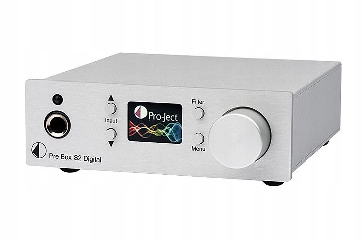 Przedwzmacniacz Pro-Ject PRE BOX S2 DIGITAL – Kompaktowe audio w srebrnym wydaniu