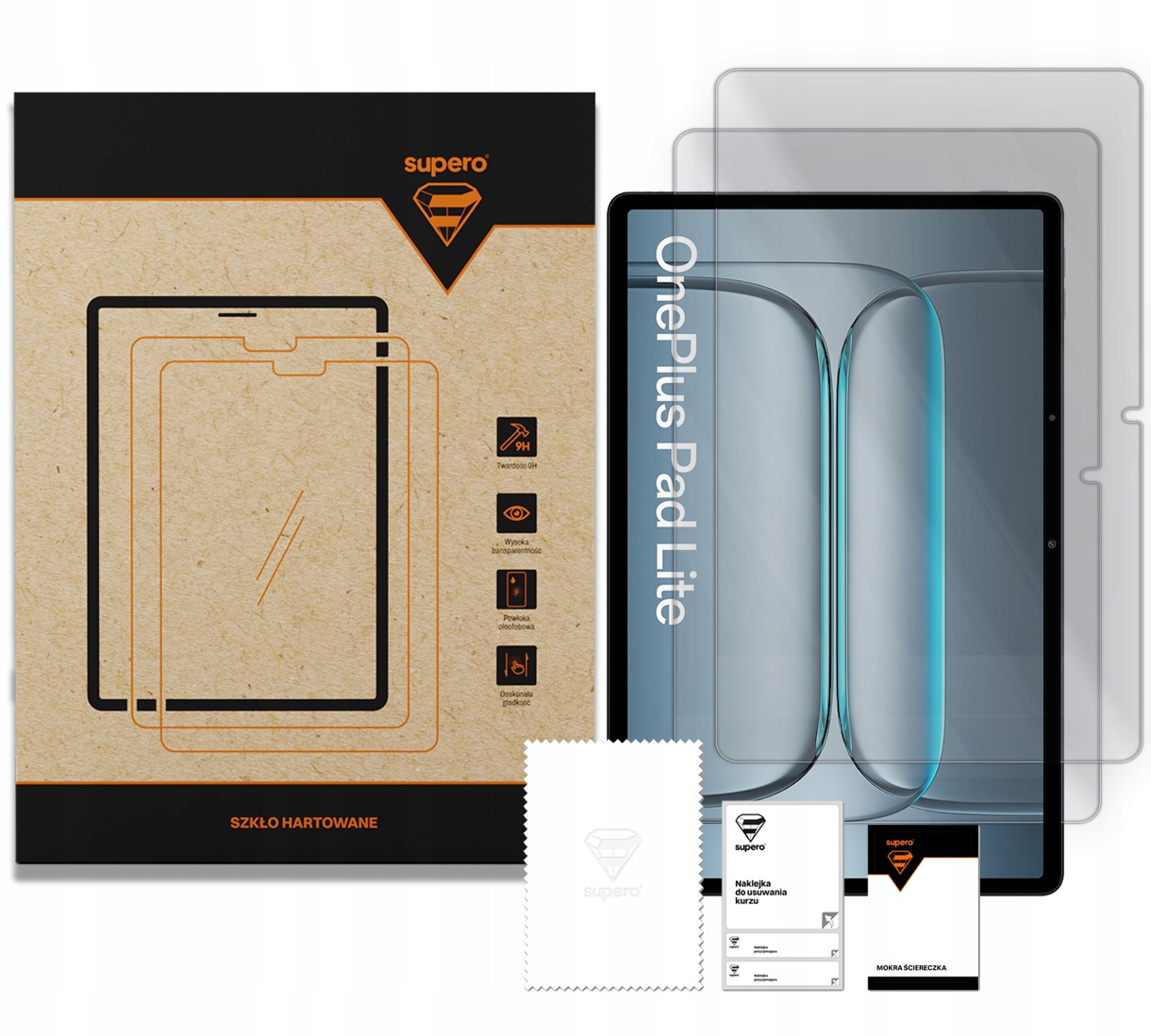 Szkło hartowane Supero do OnePlus Pad Lite – Doskonała ochrona ekranu