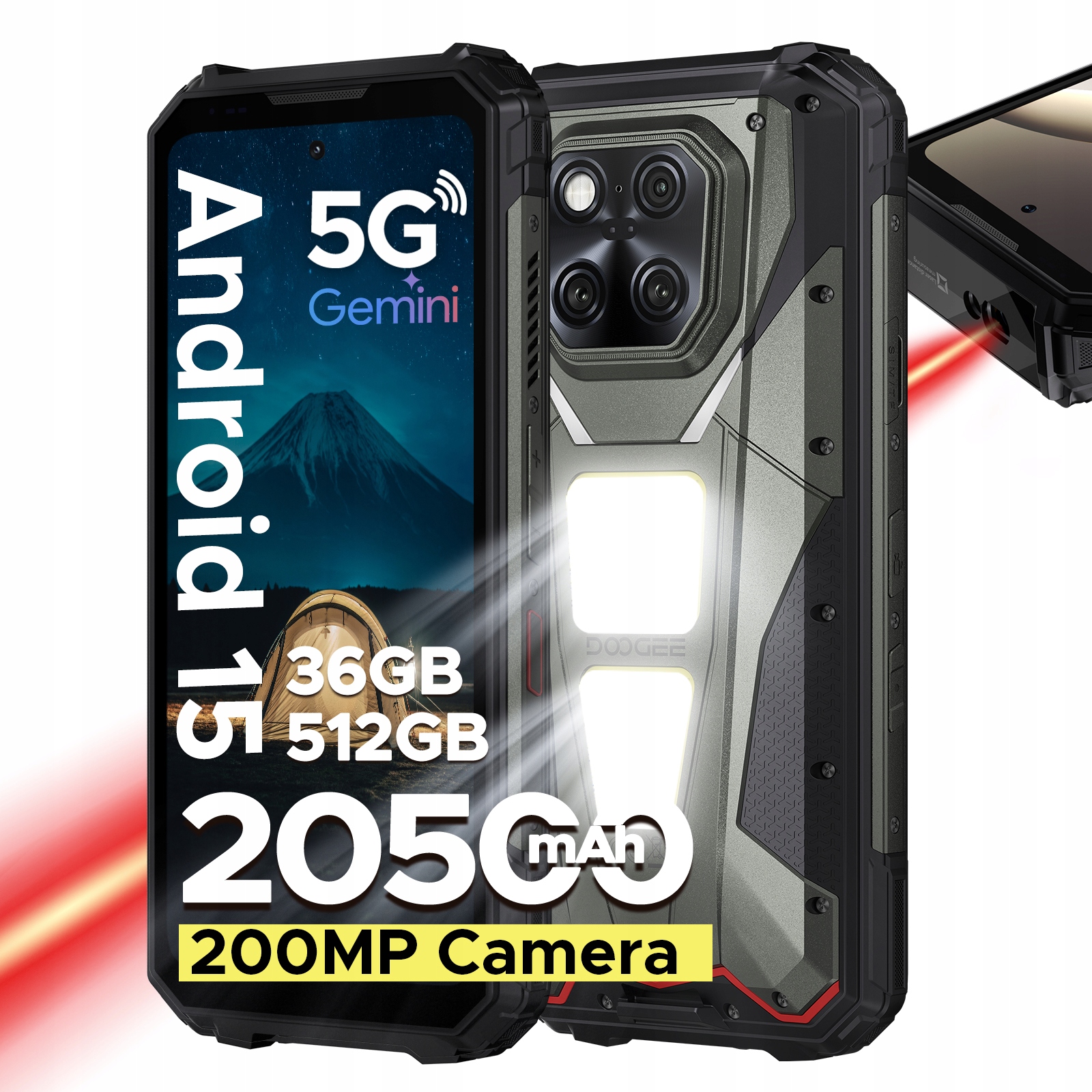 DOOGEE V Max LR 5G – Smartfon dla wymagających użytkowników
