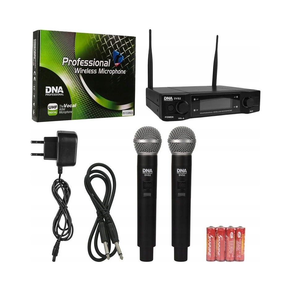 Bezprzewodowy system mikrofonowy DNA DVS2 – Profesjonalne nagłośnienie dla każdego