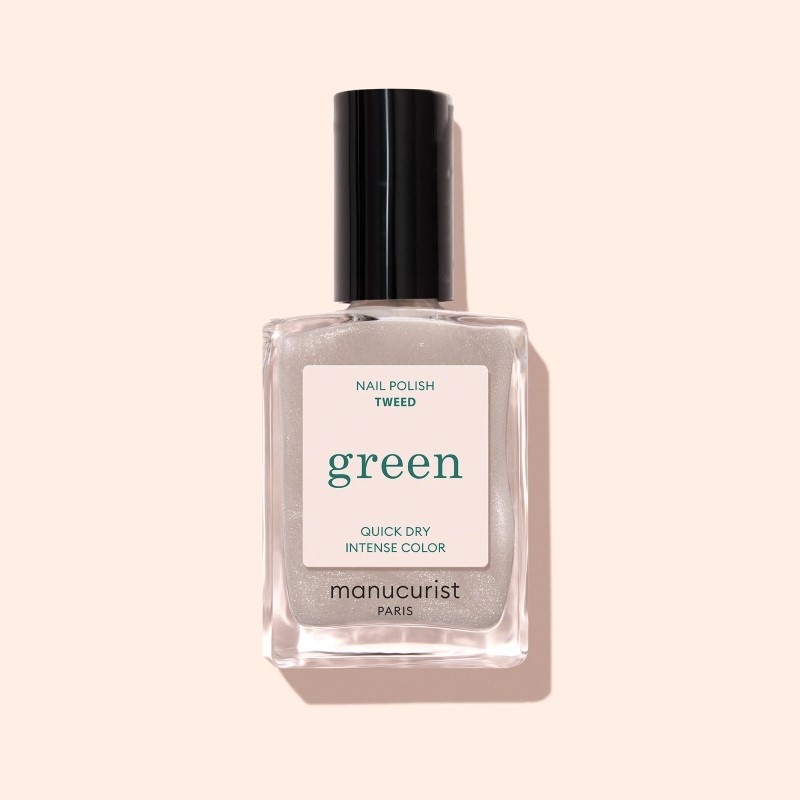 MANUCURIST Green Nail Polish - Lakier do paznokci Tweed 15ml