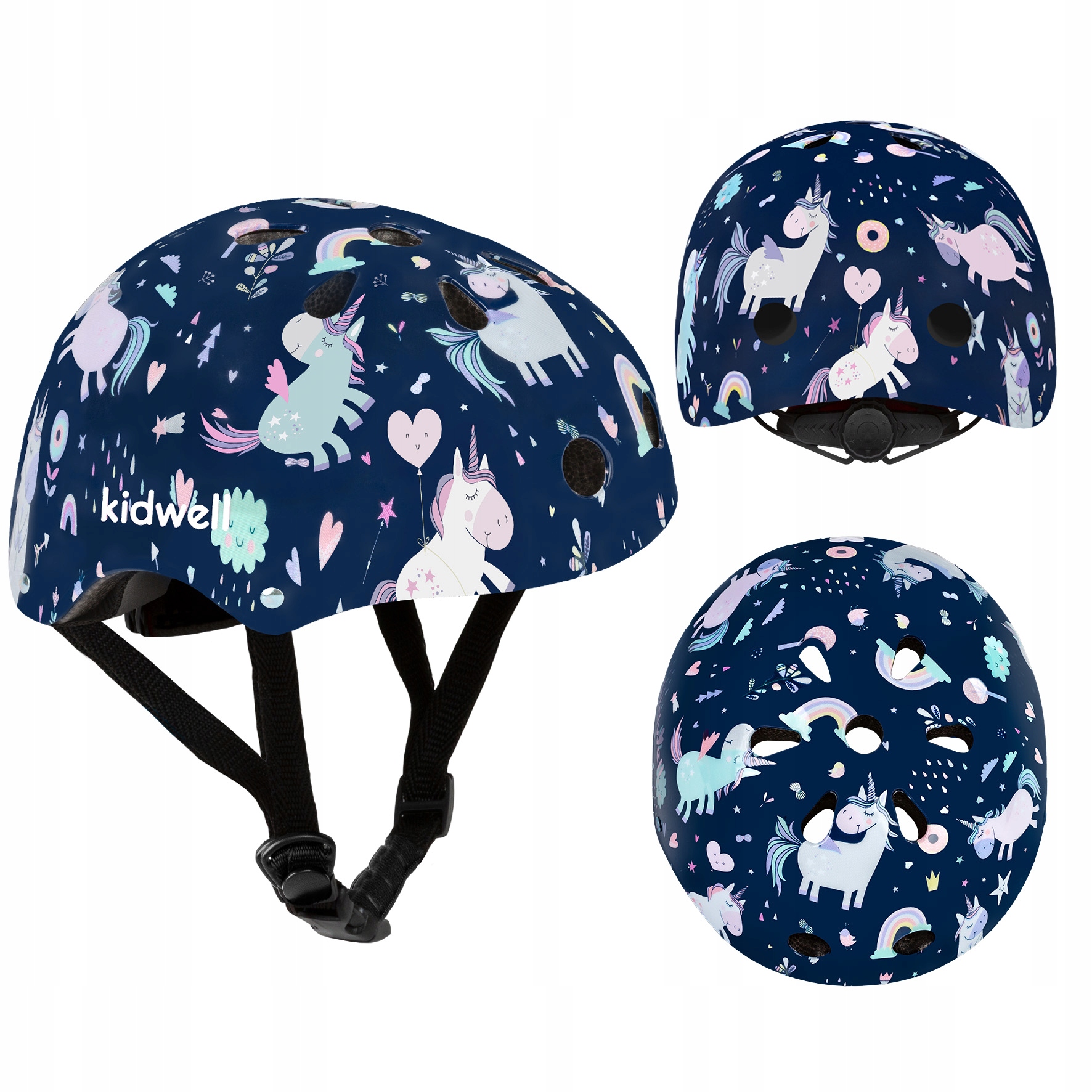 Kask ochronny ORIX PLUS Unicorn M – Bezpieczna zabawa na rowerze i hulajnodze