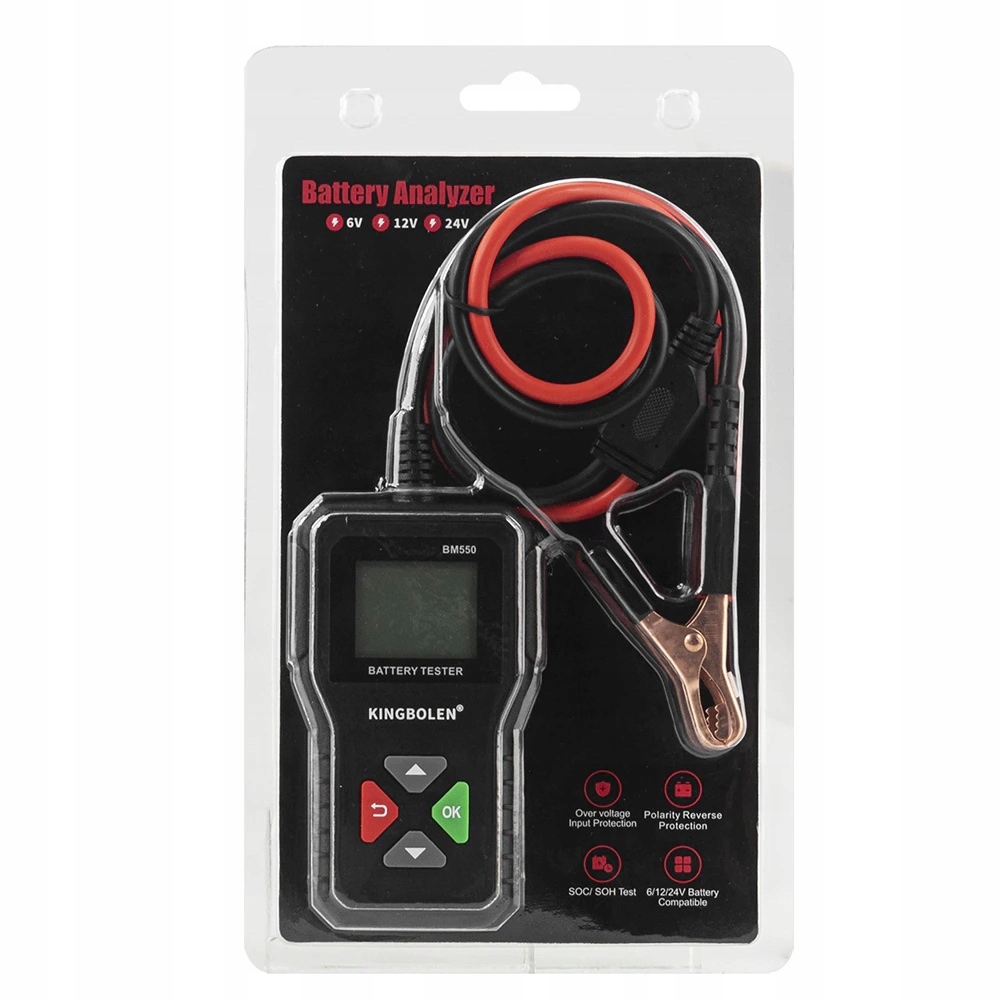 Tester akumulatorów 12V BDT107 IDEAL – Niezawodna diagnostyka akumulatorów