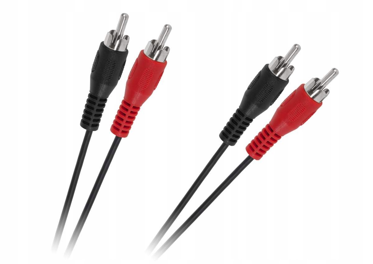 Kabel RCA (Cinch) x2 - RCA (Cinch) x2 10m czarny – Idealne połączenie audio