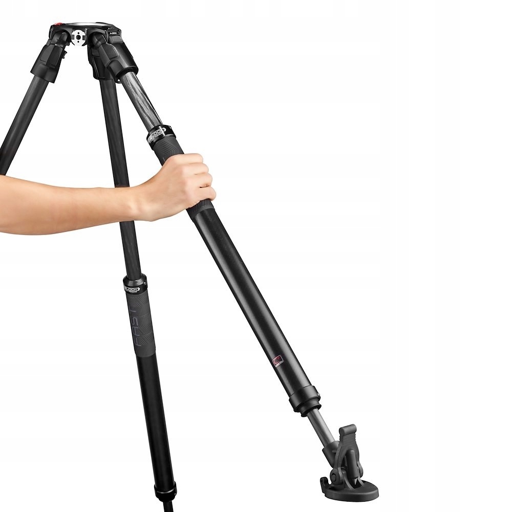 Statyw Manfrotto 635 Single Fast Carbon – Szybkie rozstawianie i stabilność
