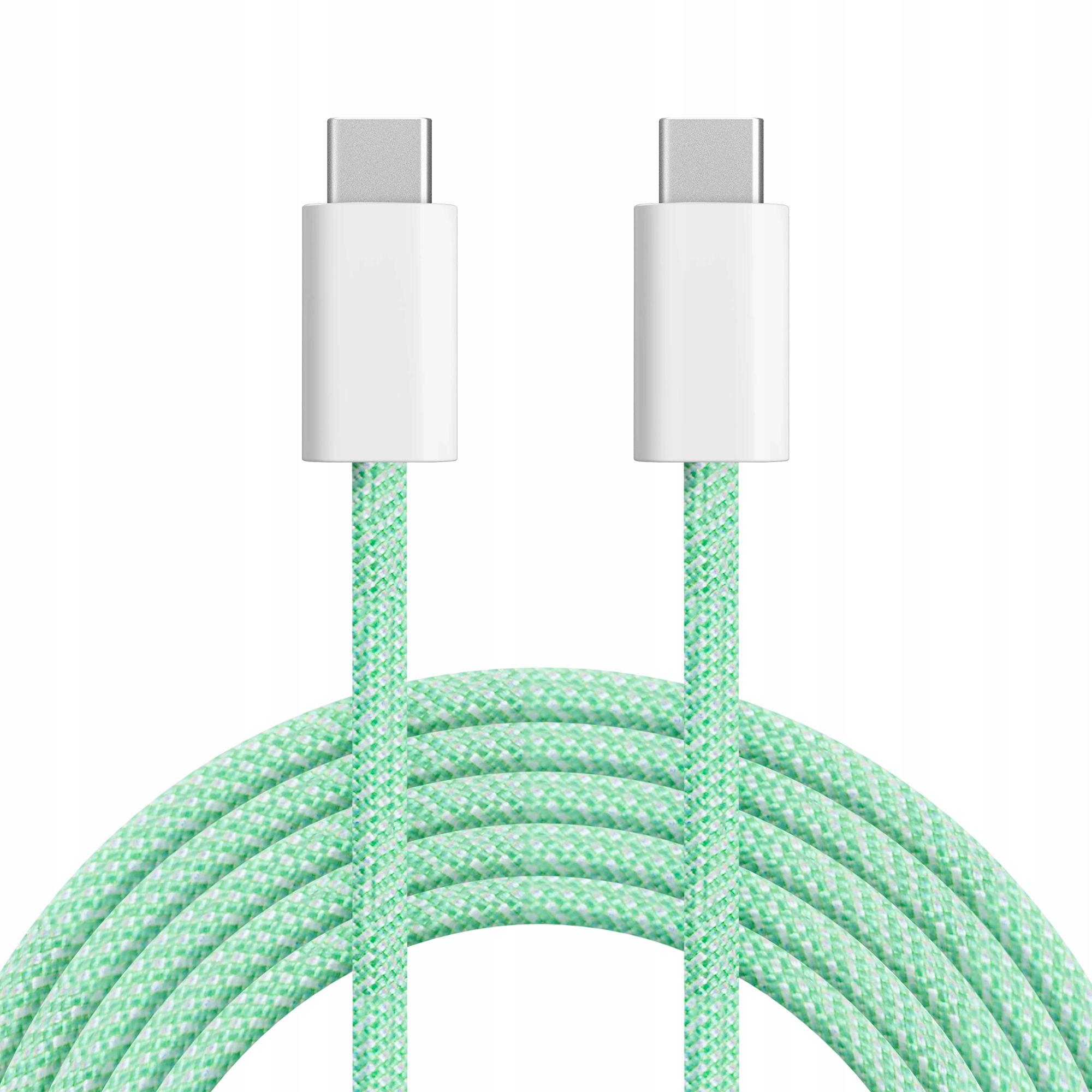 Kabel USB typu C - USB typu C 100 W 1,5 m zielony Basic* – Wysoka jakość i funkcjonalność