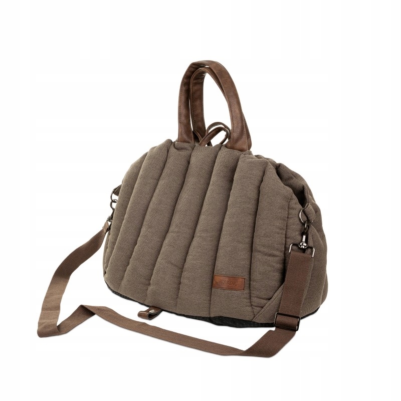 Torba transportowa dla psa/kota Barry King brązowa 50*30*35 cm – Styl i funkcjonalność w jednym