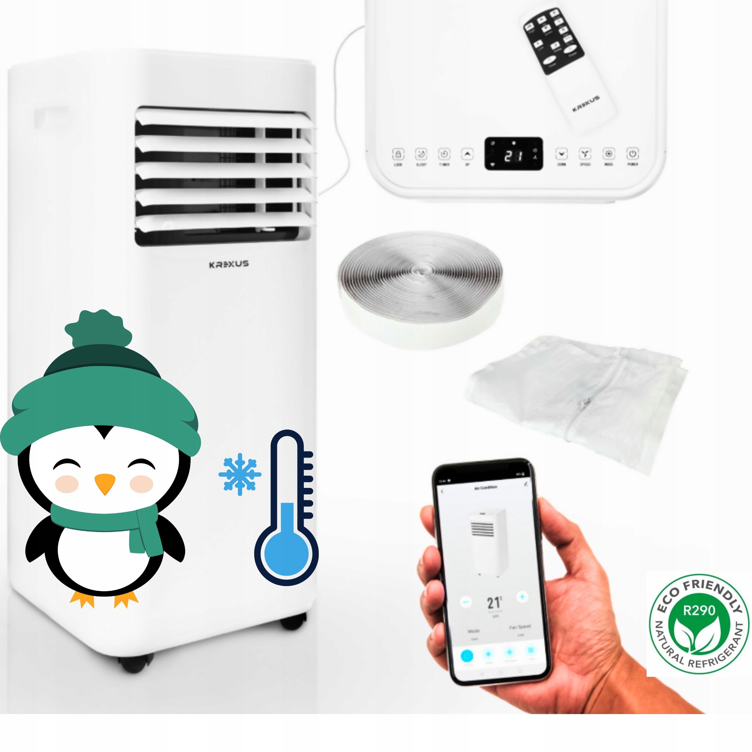 Trzy funkcje w jednym urządzeniu: chłodzenie, osuszanie i wentylacja